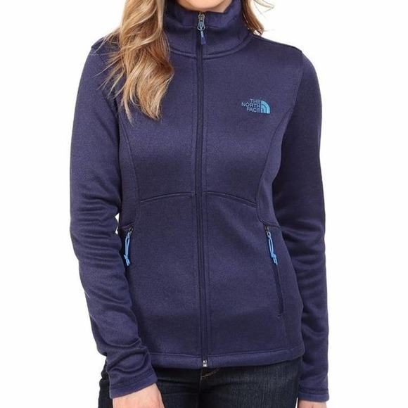 The North Face Jackets & Blazers - The North Face Agave Blue Zip Up Fleece Jacket